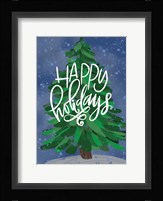 Happy Holidays Fine Art Print