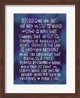 Blessed is the One Fine Art Print