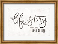 Life Story Fine Art Print