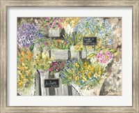 The French Flower Market Fine Art Print