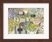 The French Flower Market Fine Art Print