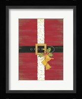 Farmhouse Santa Fine Art Print