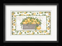 Lemon Galvanized Bucket Fine Art Print