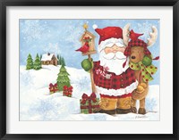 Lodge Santa Fine Art Print
