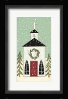 Church in the Snow Fine Art Print