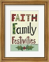 Faith Family Festivities Fine Art Print
