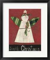 Simplify Christmas Angel Fine Art Print