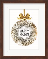 Happy Holidays Ornament Fine Art Print
