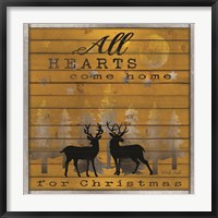 All Hearts Come Home for Christmas Fine Art Print