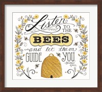 Listen to the Bees Fine Art Print