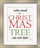 Rocking Around the Christmas Tree Fine Art Print