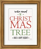 Rocking Around the Christmas Tree Fine Art Print