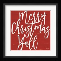 Merry Christmas Y'all Fine Art Print