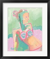 Sunbather Series:  Raspberry Sorbet Gaze Fine Art Print