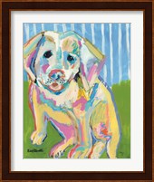 A Labrador Puppy Smile Fine Art Print