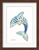 D is for Dolphin Fine Art Print