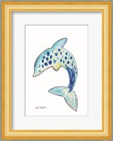 D is for Dolphin Fine Art Print