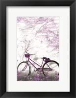 Ultra Violet Bicycle Fine Art Print