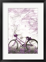 Ultra Violet Bicycle Fine Art Print