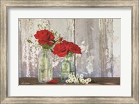 Red Velvet Roses Fine Art Print