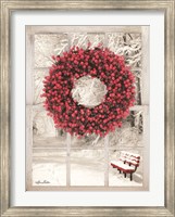 Beaded Wreath View I Fine Art Print