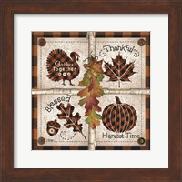 Autumn Four Square Harvest Time Fine Art Print