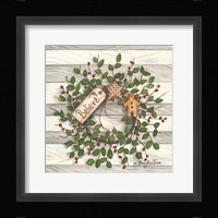 Believe Wreath Fine Art Print