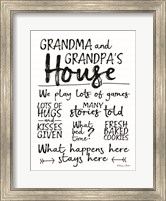 Grandma and Grandpa's House Fine Art Print