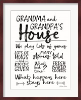 Grandma and Grandpa's House Fine Art Print