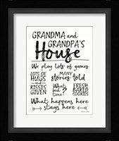Grandma and Grandpa's House Fine Art Print