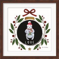 Love Christmas Ornament Fine Art Print