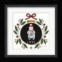 Love Christmas Ornament Fine Art Print