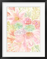 Mixed Floral Blooms III Fine Art Print