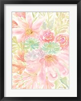 Mixed Floral Blooms III Fine Art Print