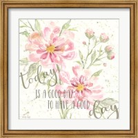 Floral Today is a Good Day Fine Art Print