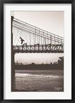 Suspension Bridge II Fine Art Print