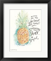 Blessed Pineapple Fine Art Print