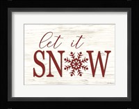Let It Snow Fine Art Print