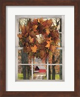 Fall Window View II Fine Art Print