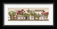 Geranium Shelf Fine Art Print