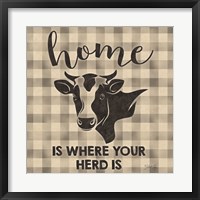 Home is Where Your Herd Is Fine Art Print
