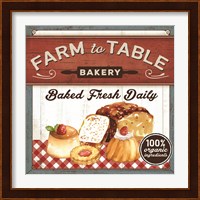 Farm to Table Bakery Fine Art Print