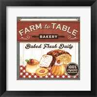 Farm to Table Bakery Fine Art Print