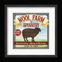 Wool Farm Spinnery Fine Art Print