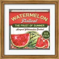 Watermelon Festival Fine Art Print