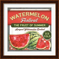 Watermelon Festival Fine Art Print