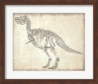 T-Rex Skeleton Fine Art Print