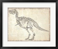 T-Rex Skeleton Fine Art Print
