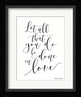 Done in Love Fine Art Print