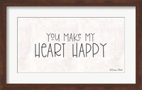 You Make My Heart Happy Fine Art Print
